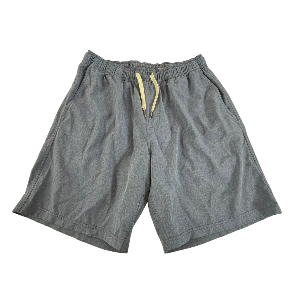 Fair Harbor Shorts Mens Large Blue Pockets Drawstring Stretchy